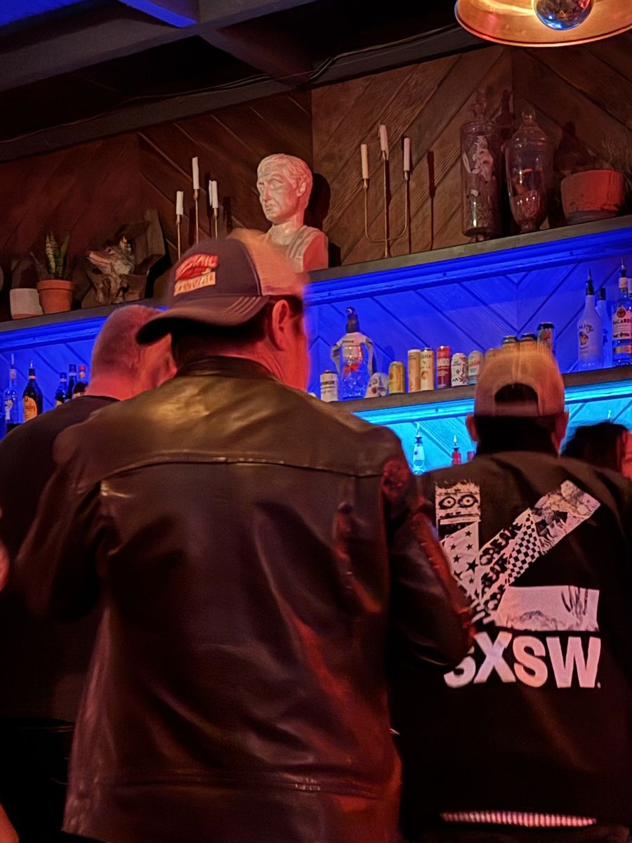 Redtail Revival merch table at SXSW