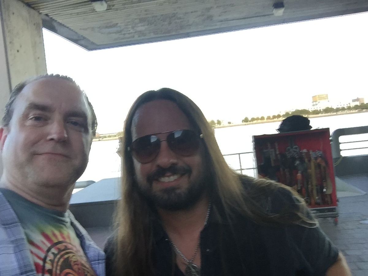Brent Pruner with Paul Jackson