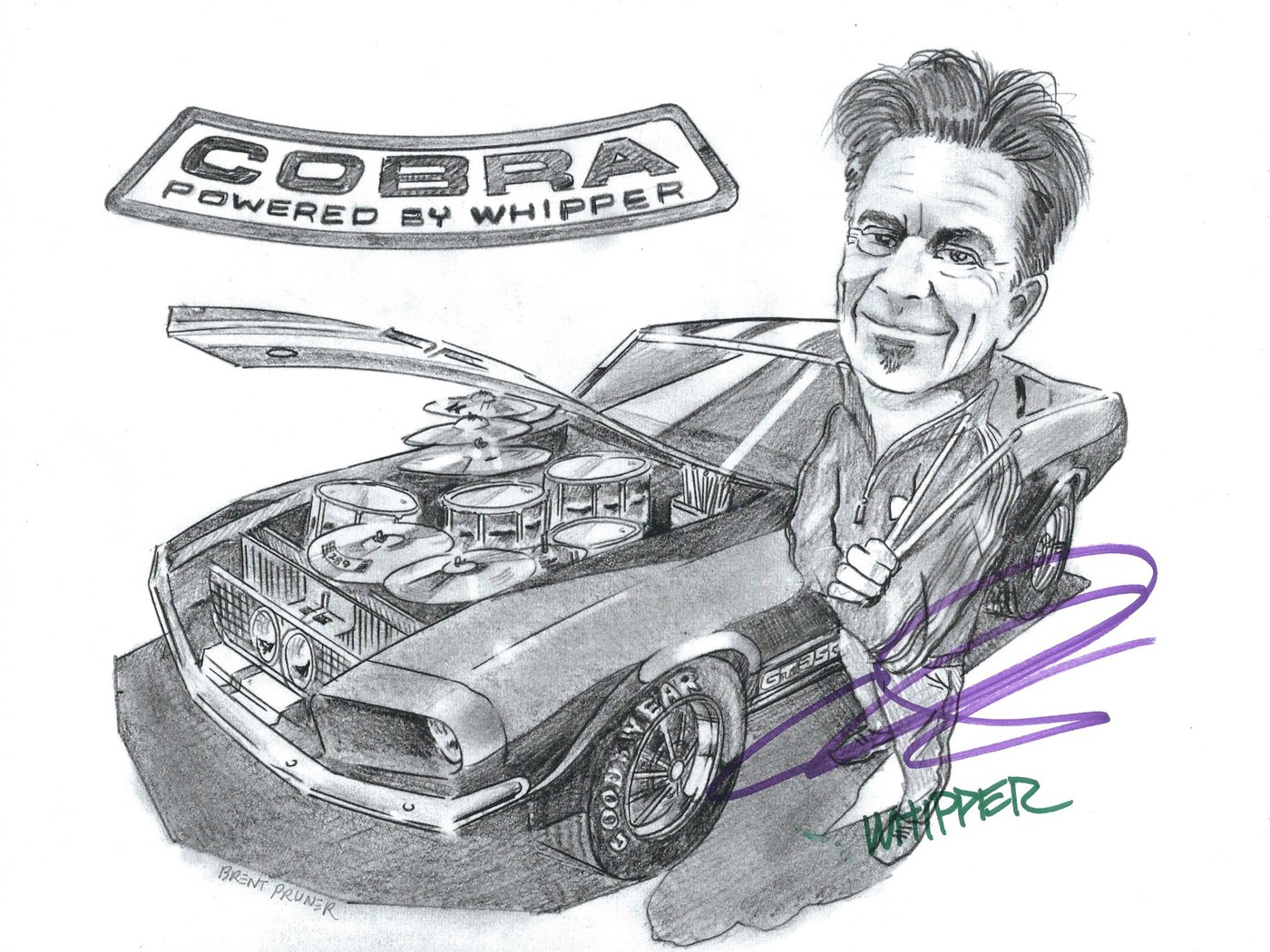 Chris Layton caricature