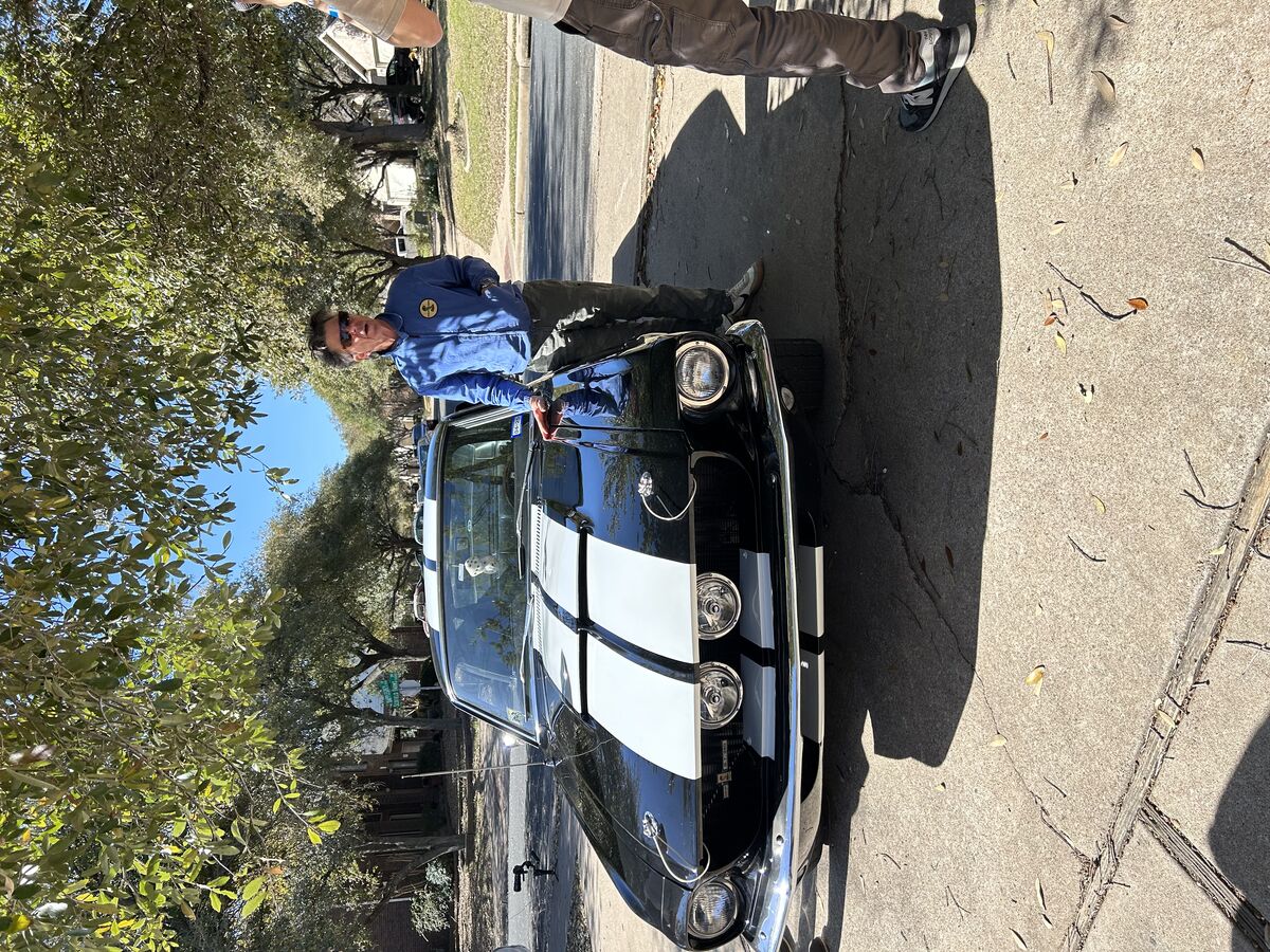 Chris Layton with the G.T. 350