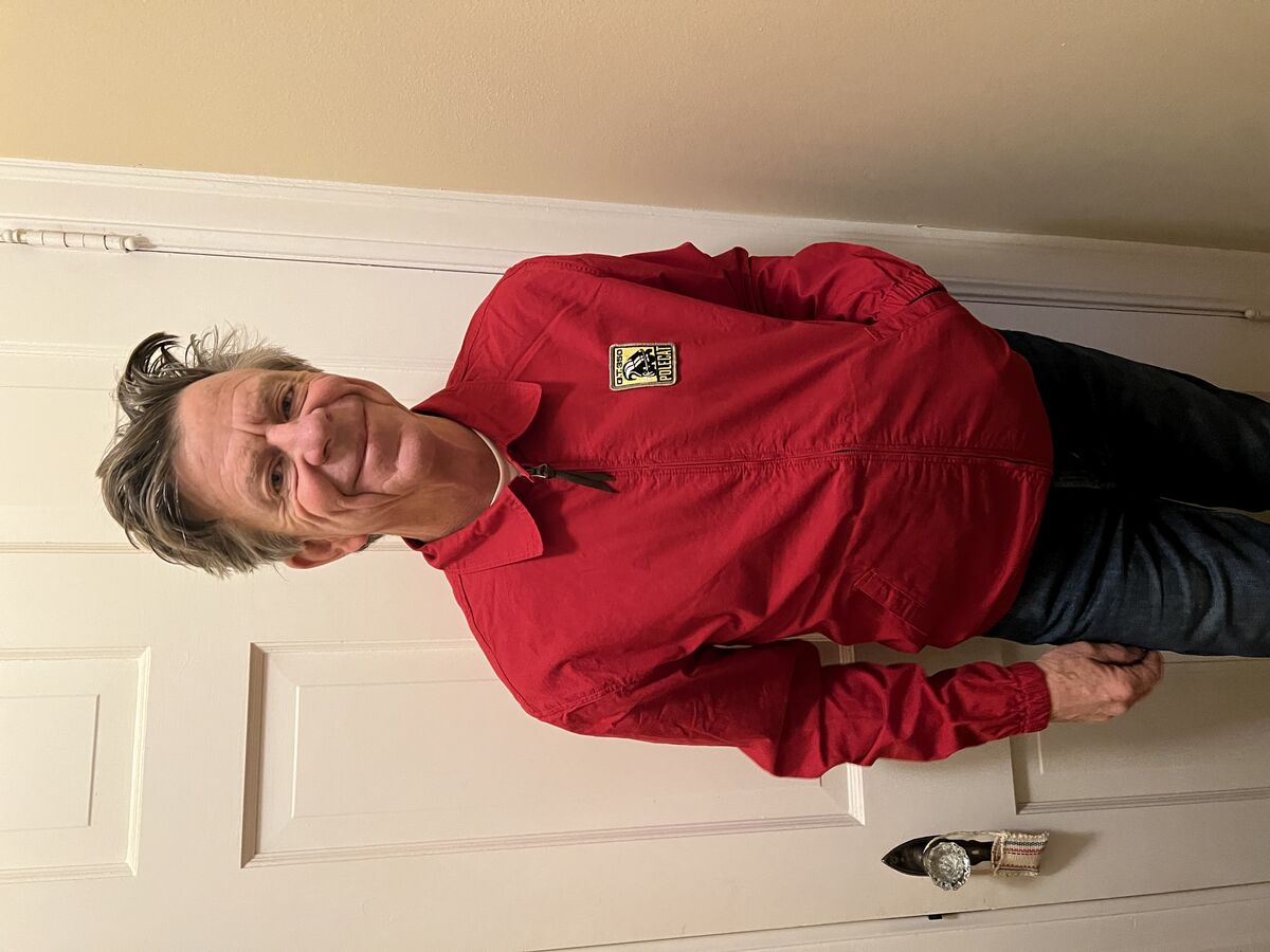 Chris Layton wearing the Polecat jacket
