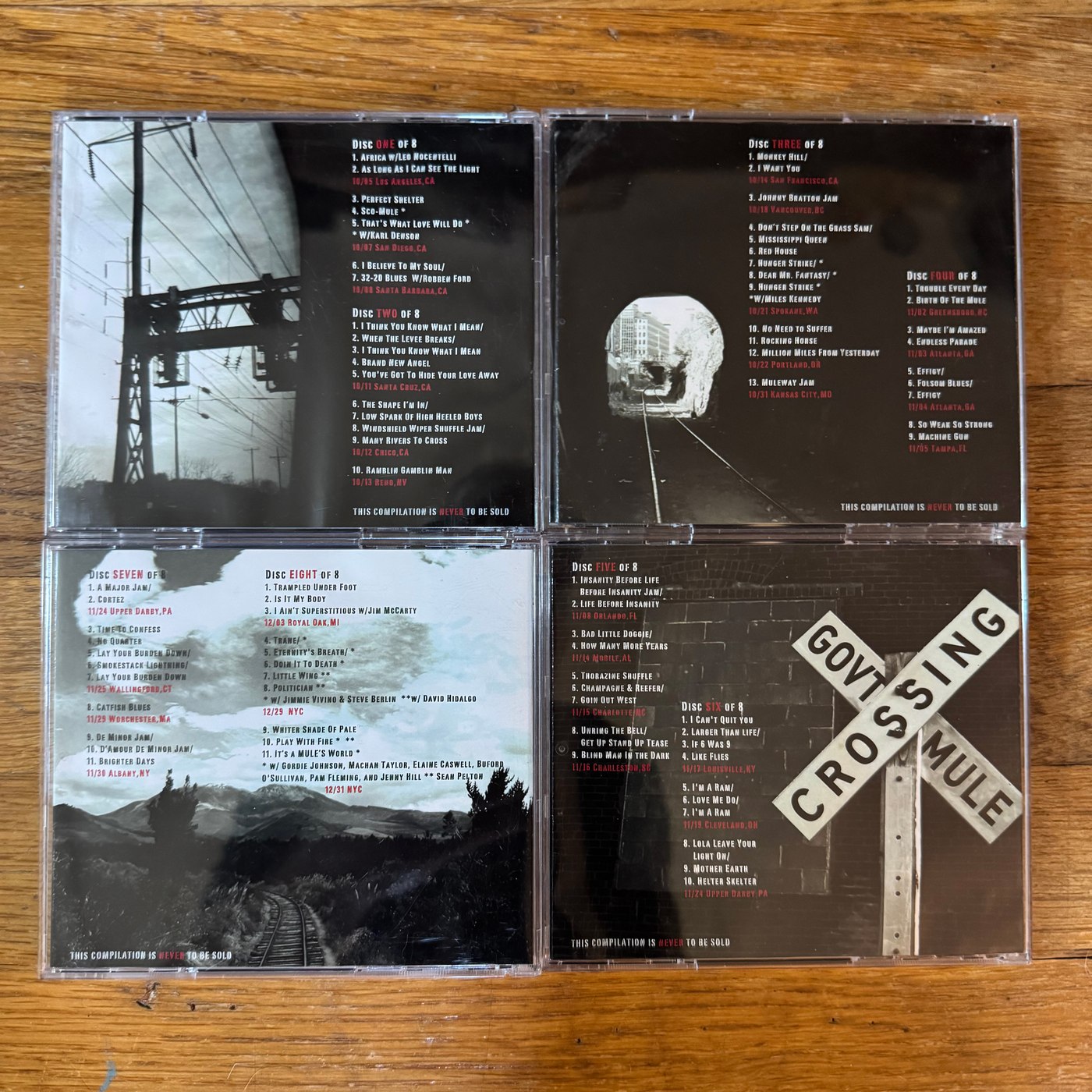 Gov't Mule winter compilation — back