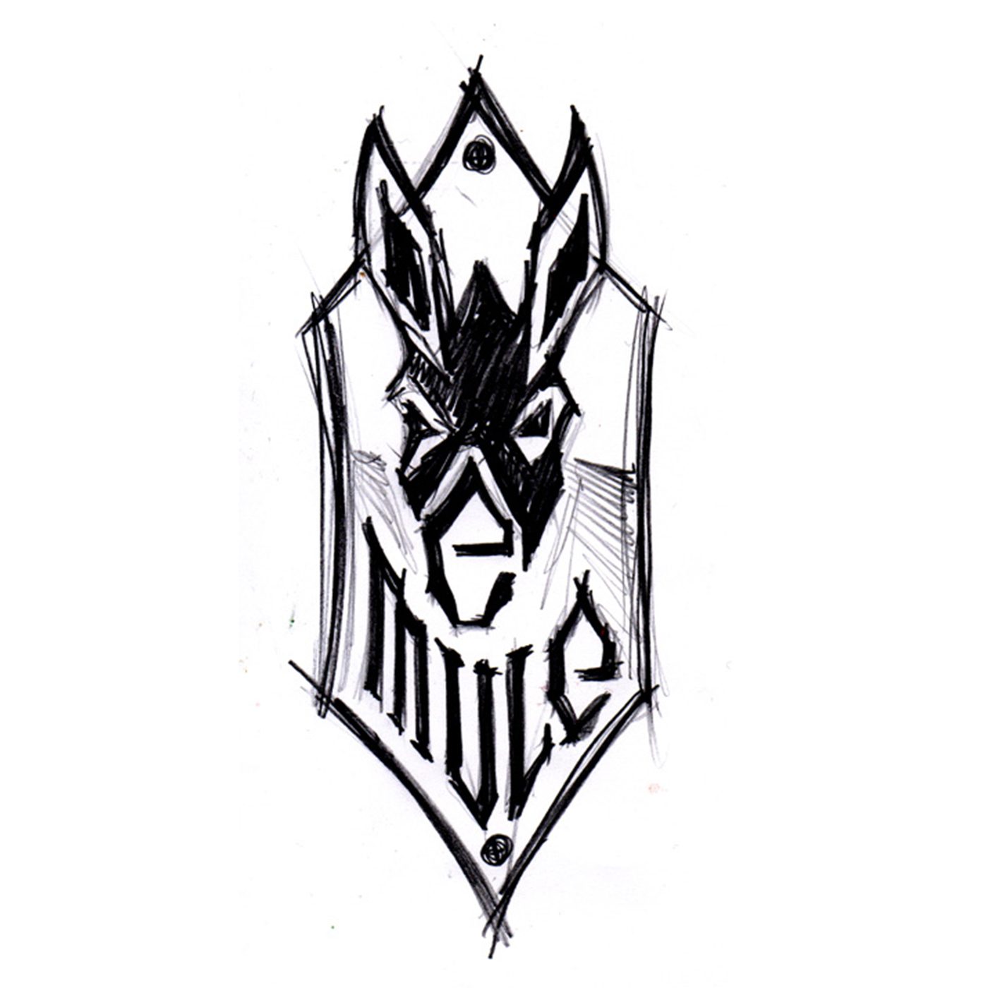 eMule — logo sketch