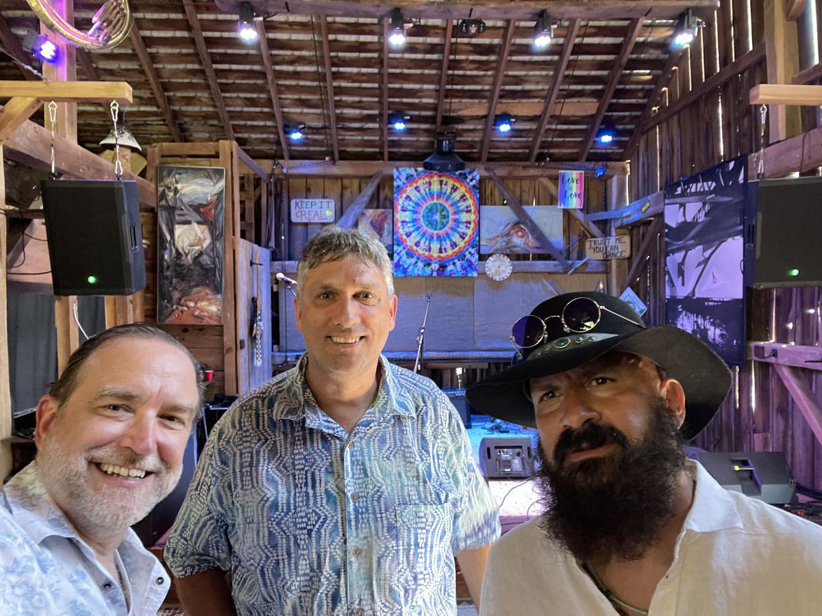 Brent Pruner with Artie Tobia and Nils