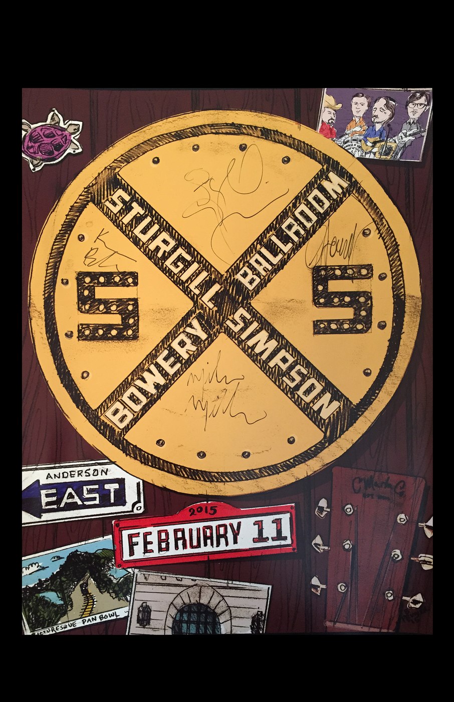 Sturgill Simpson gig poster
